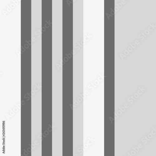 Three-coloured vertical stripes consisting of the colours light grey, white, grey. multicolor background pattern can be used for fabric textiles, postcards, websites or wallpaper.