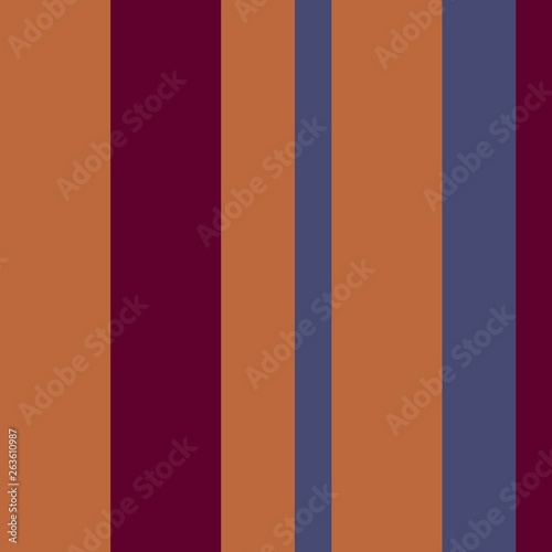 Three-coloured vertical stripes consisting of the colours skin, maroon, violet. multicolor background pattern can be used for fabric textiles, postcards, websites or wallpaper.