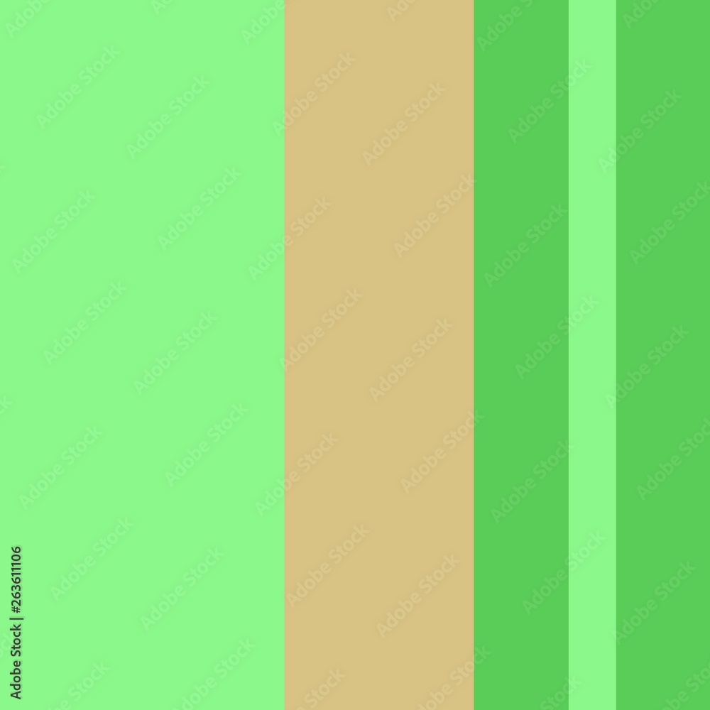 Three-coloured vertical stripes consisting of the colours light green, skin. multicolor background pattern can be used for fabric textiles, postcards, websites or wallpaper.