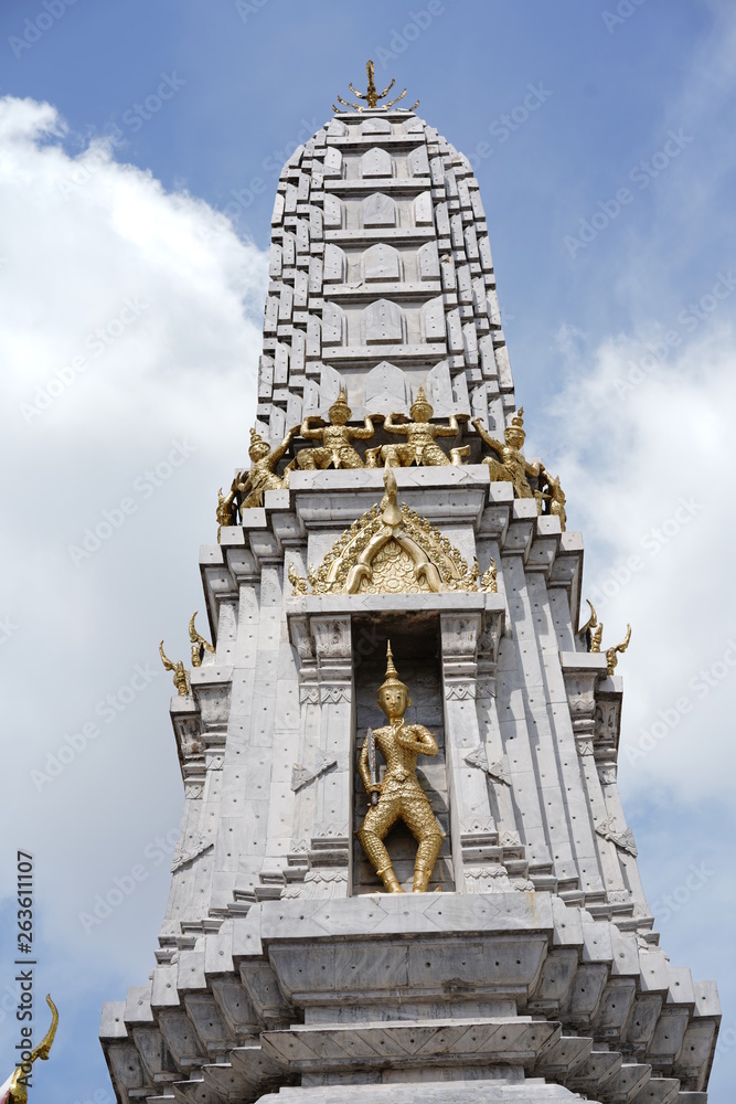 wat Pho as a famous landmark in Bangkok, Thailand