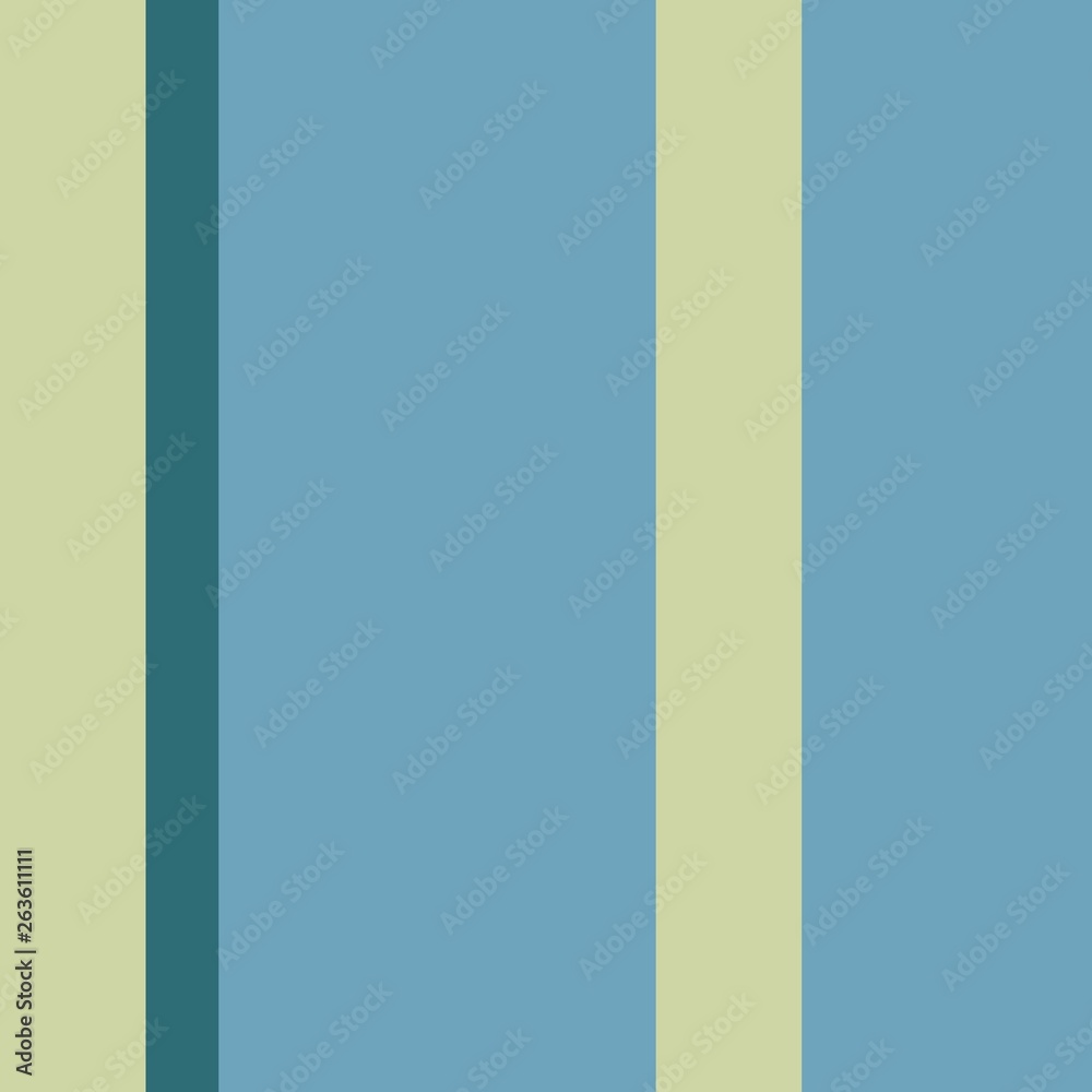 Three-coloured vertical stripes consisting of the colours turquoise, light green, teal. multicolor background pattern can be used for fabric textiles, postcards, websites or wallpaper.