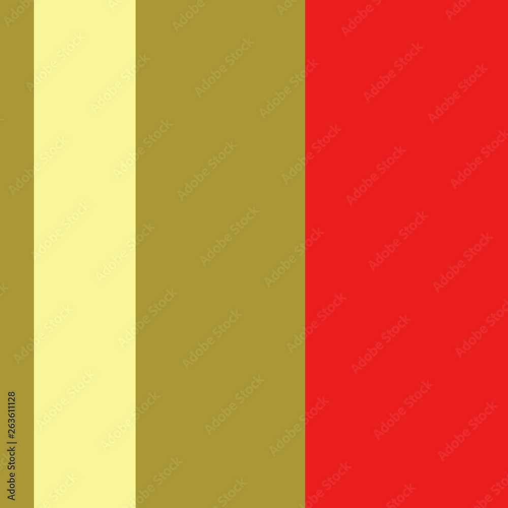 Three-coloured vertical stripes consisting of the colours red, skin, yellow. multicolor background pattern can be used for fabric textiles, postcards, websites or wallpaper.