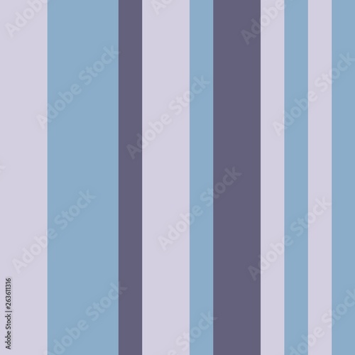 Three-coloured vertical stripes consisting of the colours light blue, light grey, lavender. multicolor background pattern can be used for fabric textiles, postcards, websites or wallpaper.