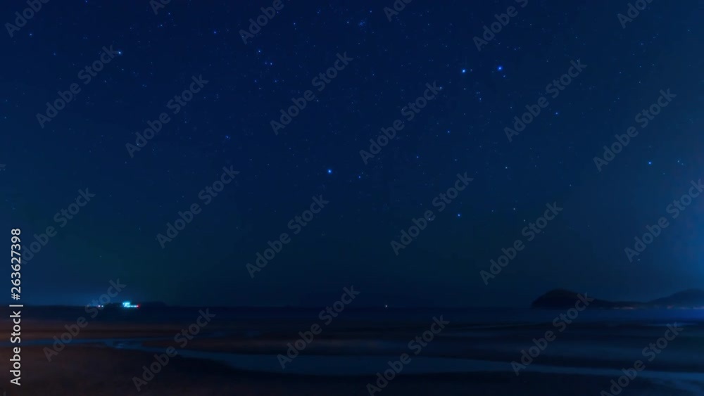 父母ヶ浜星景タイムラプス 父母ヶ浜星景タイムラプス