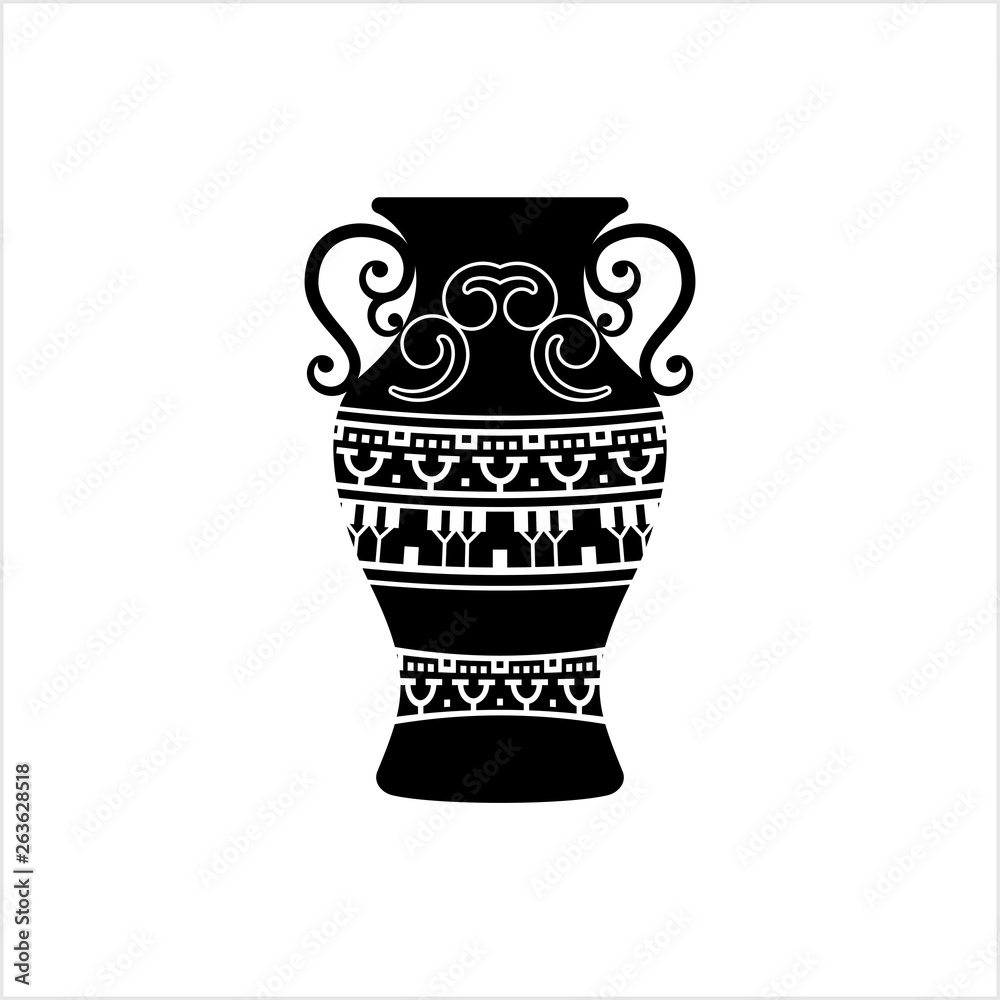 Vase Icon, Flower Vase Icon