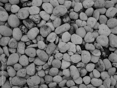 white pebbles beach stone background