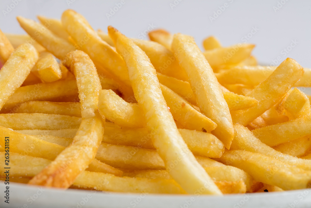 ファーストフードのポテトフライ揚げ物子供大好物高カロリー ファーストフードのポテトフライ揚げ物子供大好物高カロリー