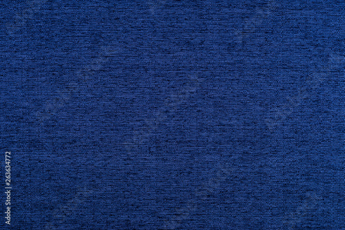 Blue texture of fabric from a textile material