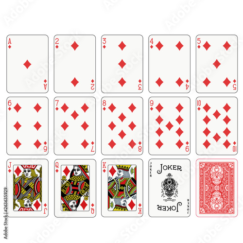 Poker Playing cards design