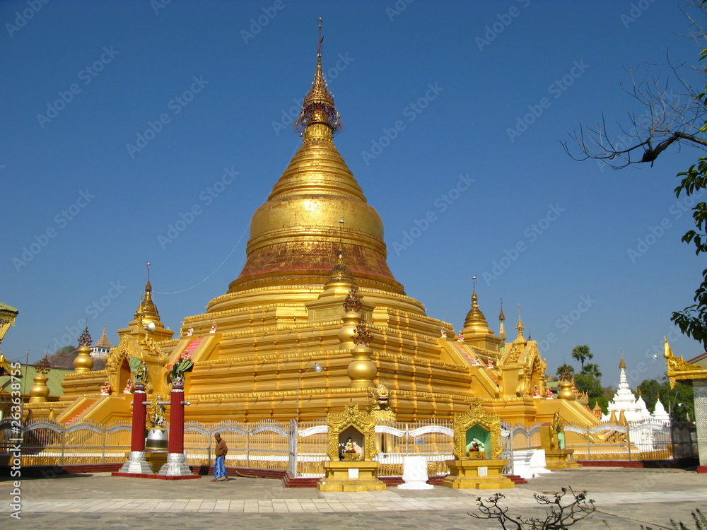 Naklejka premium Mandalay, Myanmar