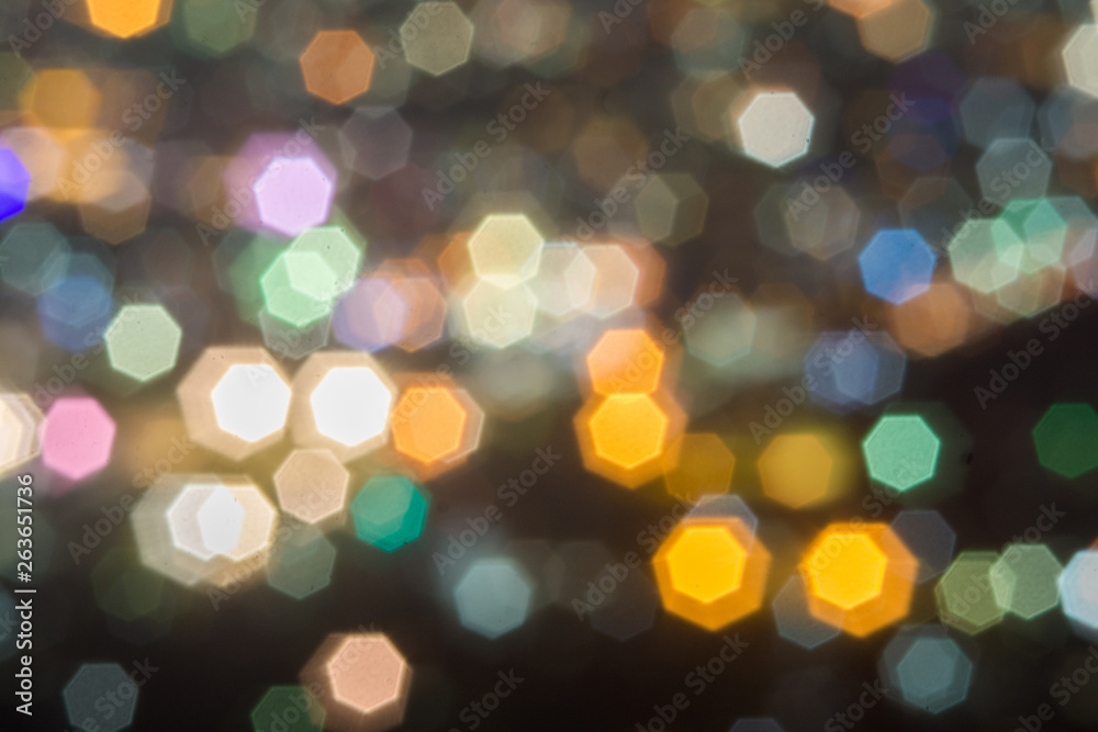 Abstract, Beautiful Bokeh landscape of city at night, Bokeh light and blur city sunset. Abstract, Beautiful Bokeh landscape of city at night, Bokeh light and blur city sunset.