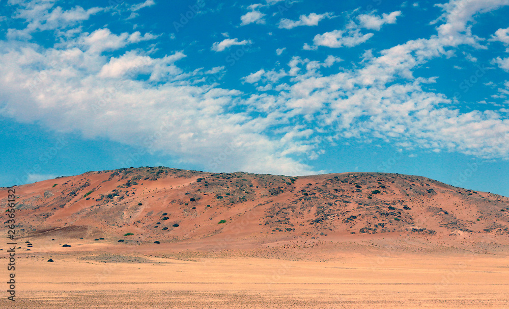 Fototapeta premium Beautiful and colorful mountains of Namibia