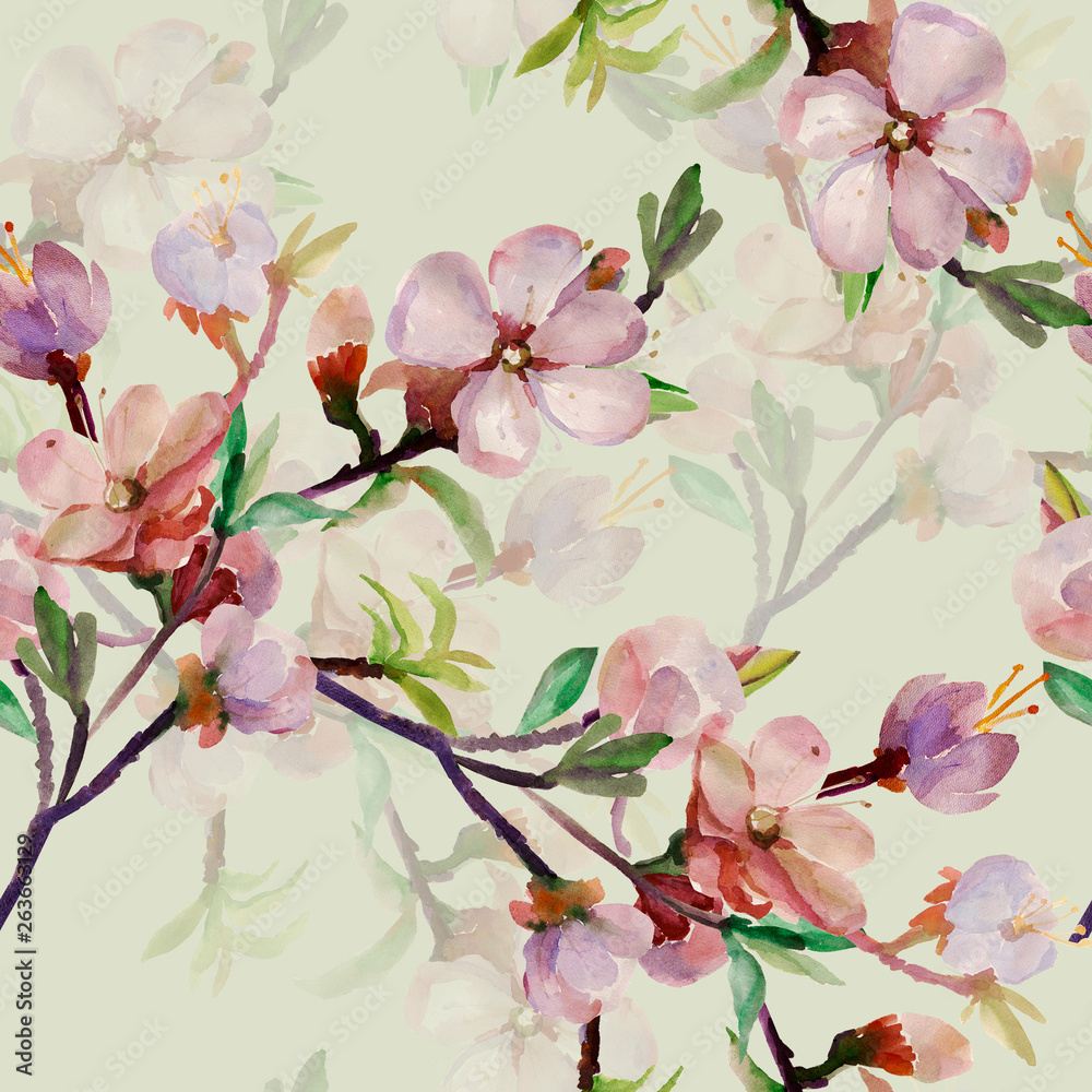 Spring branch. Spring branch.