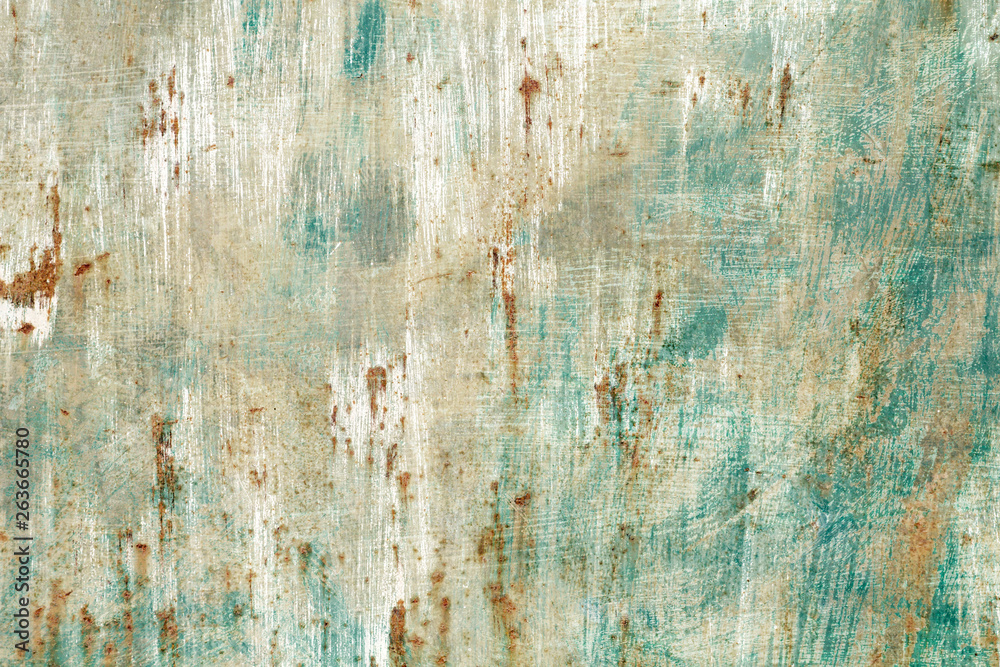 Old green rusty wall, grungy background or texture Old green rusty wall, grungy background or texture