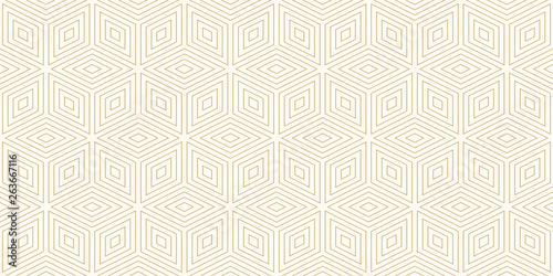 Background pattern seamless geometric square abstract gold luxury color vector.