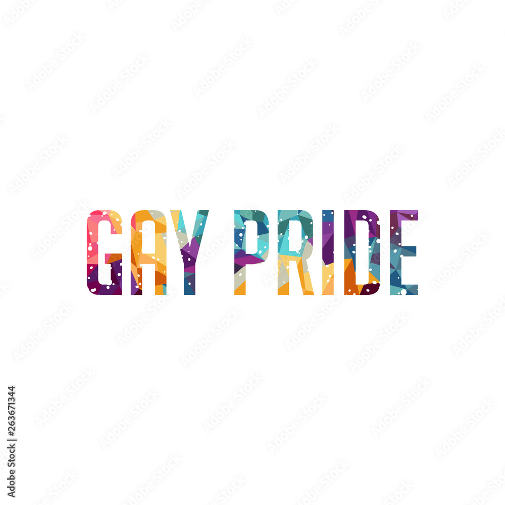 Obraz premium gay pride campaign