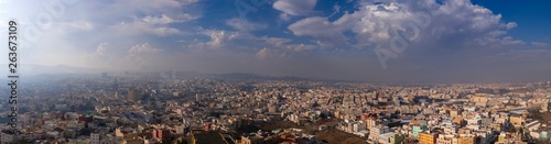 Panoramic view of Abha city in western Saudi Arabia
