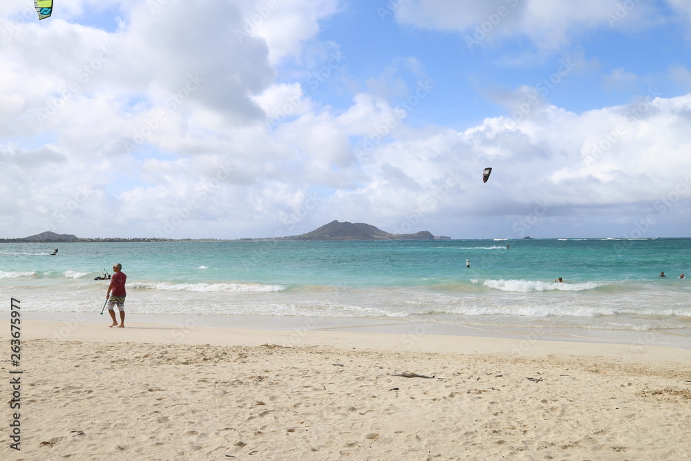 Obraz premium カイルアビーチ