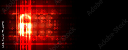 Cybersecurity and information or network protection. Future technology web services for business and internet project