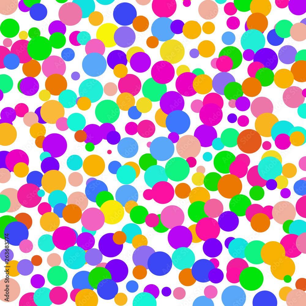 Bright colorful confetti on a white background. Bright colorful confetti on a white background.