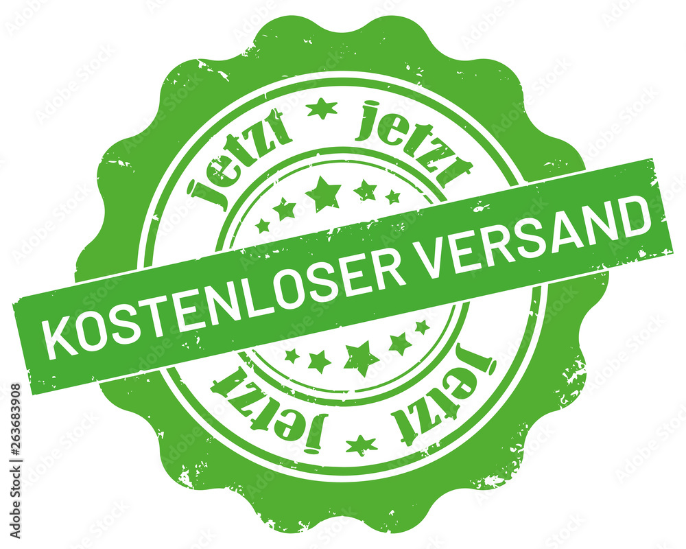 vector grunge Siegel Kostenloser Versand Stock Vector Adobe Stock