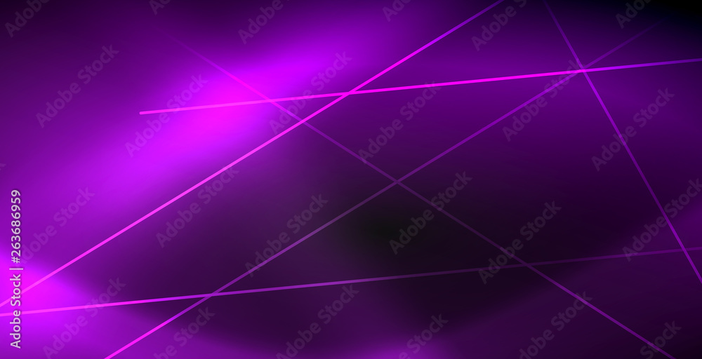 Neon color abstract lines Neon color abstract lines