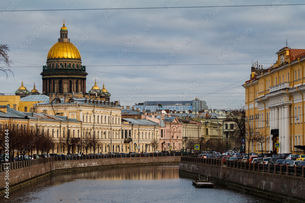 Moika Embankment, St. Petersburg, Russia