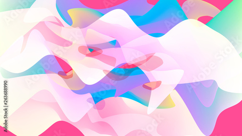 Abstract multicolor banner....