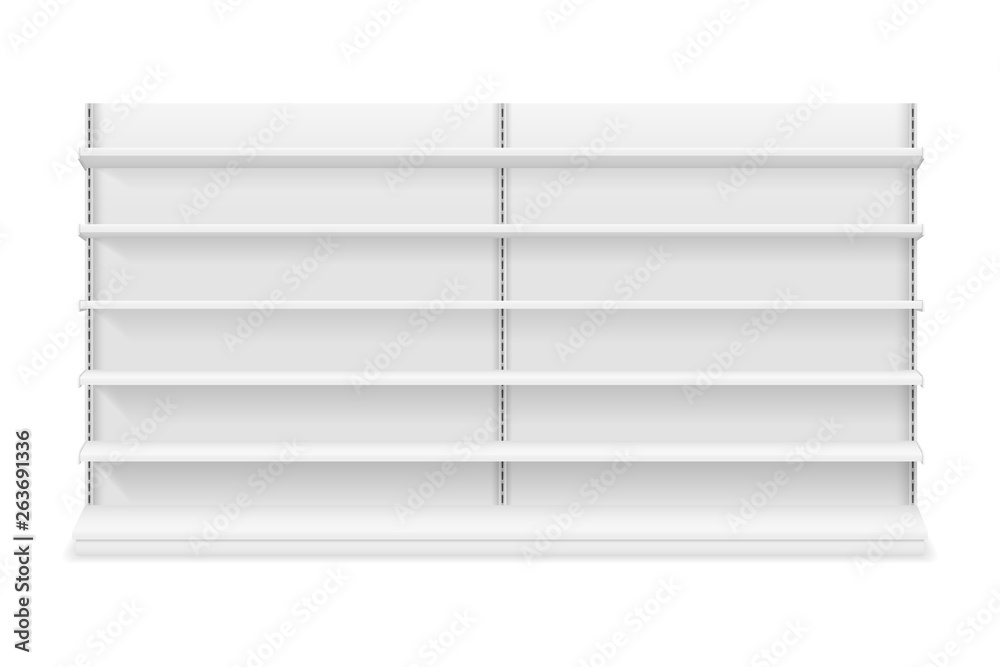 shelving rack for store trading empty template for design stock vector illustration shelving rack for store trading empty template for design stock vector illustration