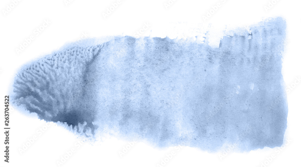 Abstract watercolor background hand-drawn on paper. Volumetric smoke elements. Navy blue color. For design, web, card, text, decoration, surfaces. Abstract watercolor background hand-drawn on paper. Volumetric smoke elements. Navy blue color. For design, web, card, text, decoration, surfaces.