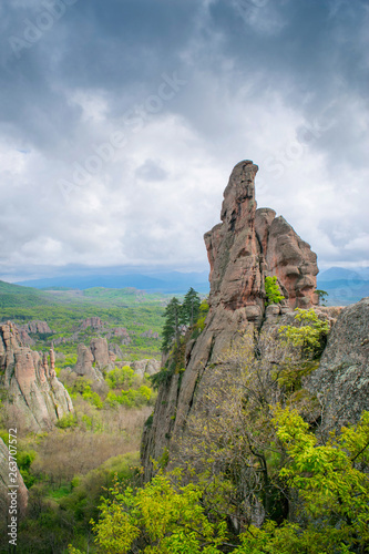 Belogradchik Rocks in Bulgaria - rock formations natural landscape © Petar