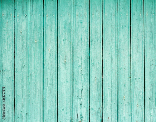  wooden background, old wooden wall, painted blue, with slits and nails