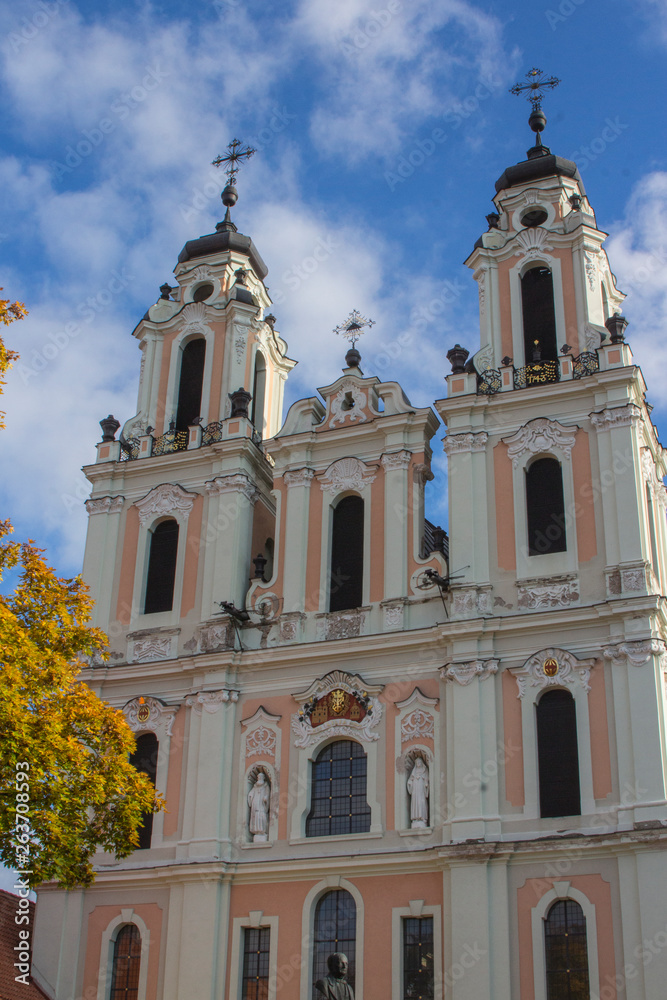 St. Catherine's Church is the church of the former Benedictine monastery of Vilnius. Lithuania