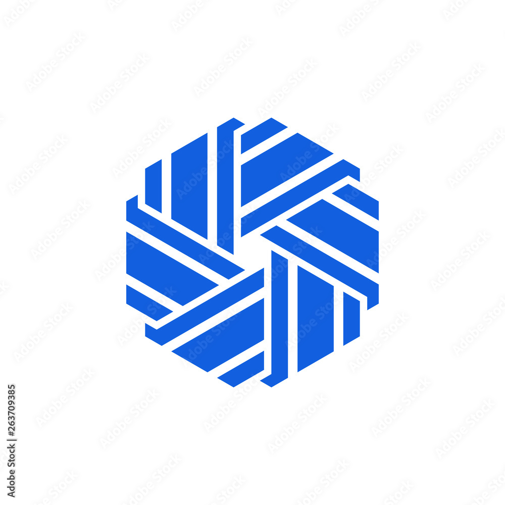 Unique New Geometric Design Icon Symbol Logo for technology business health company with modern high end look Unique New Geometric Design Icon Symbol Logo for technology business health company with modern high end look