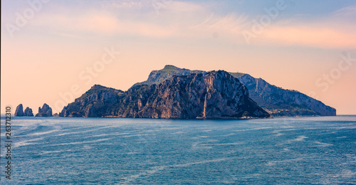 Landscape Capri Island, Italy