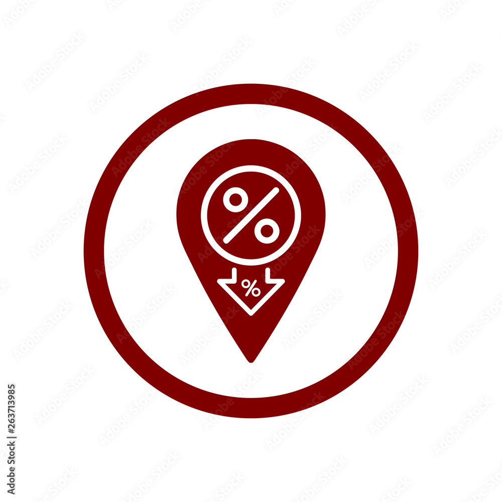 Discount,price,sale, shopping,offer, business product discount maroon color icon Discount,price,sale, shopping,offer, business product discount maroon color icon