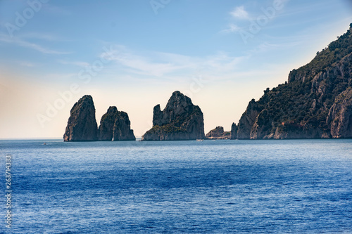 Landscape Capri Island, Italy