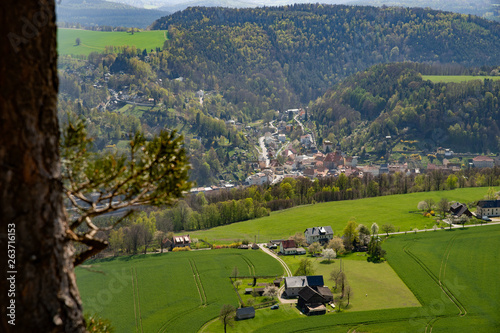 Panorama Sächsische Schweiz