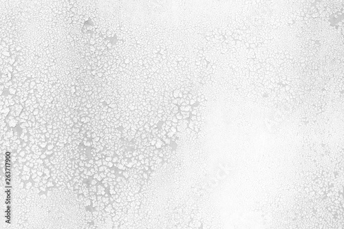 White Crack Wall Texture Background.