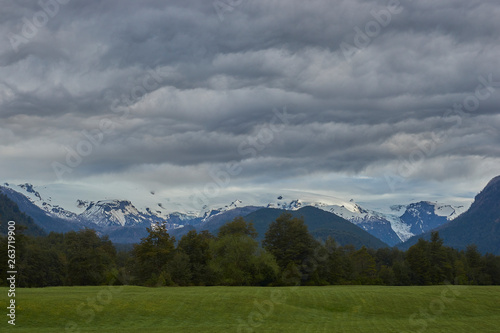 Rural landscape of Patagonia, southern Chile near the small town of Futaleufu. © JeremyRichards