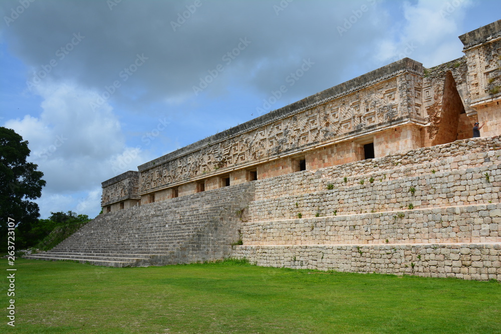 Zone Archéologique Uxmal Yucatan Mexique