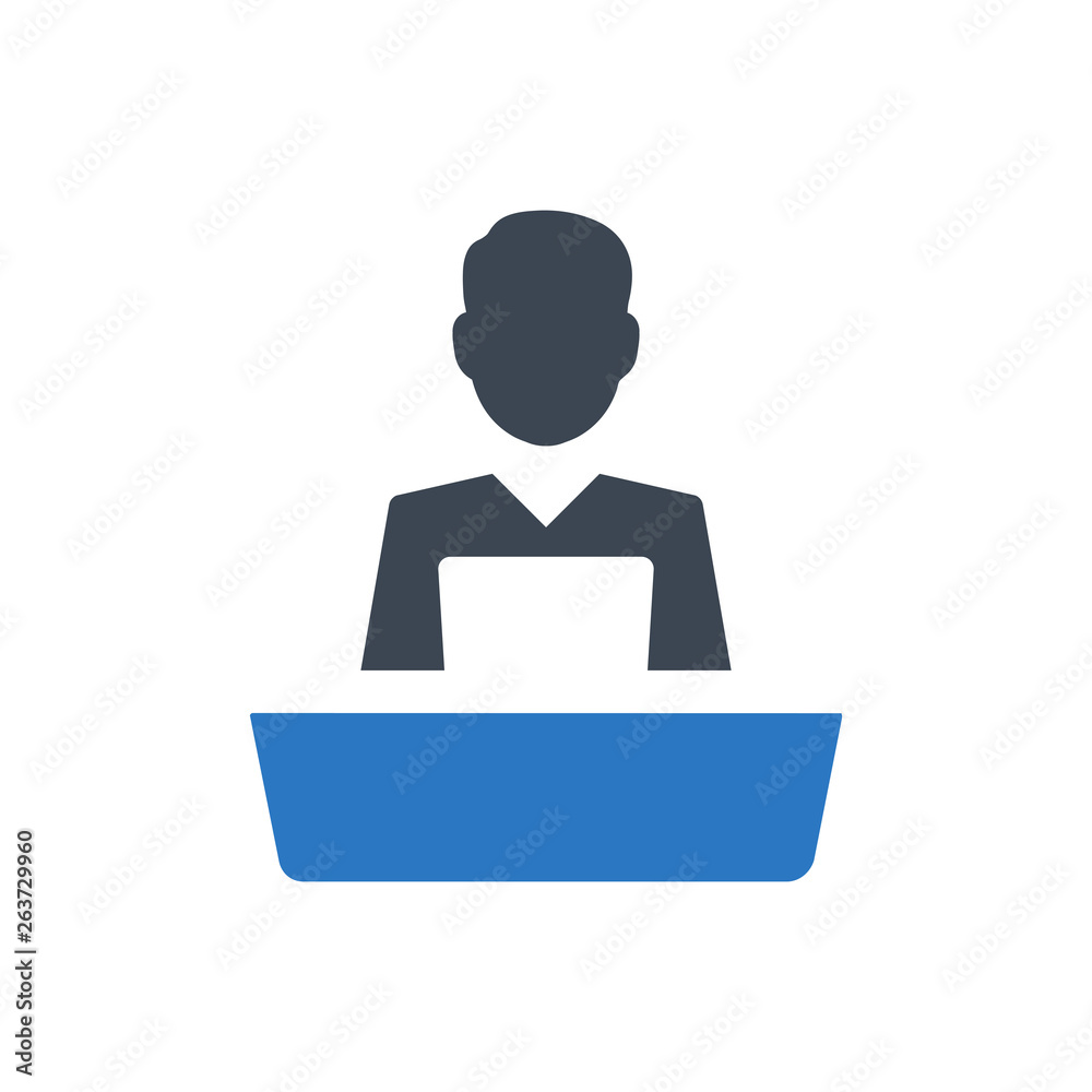 Public speech icon Public speech icon