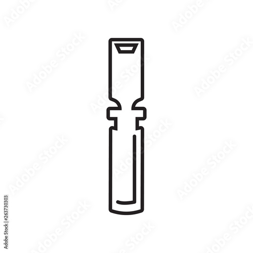 Press icon. Element of Constraction tools for mobile concept and web apps icon. Outline, thin line icon for website design and development, app development