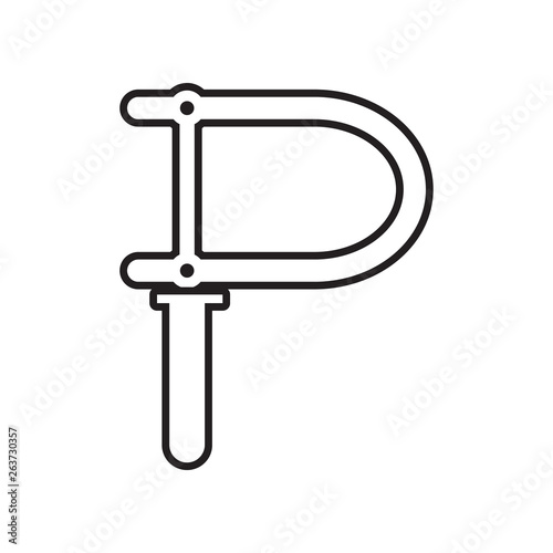 Spade icon. Element of Constraction tools for mobile concept and web apps icon. Outline, thin line icon for website design and development, app development
