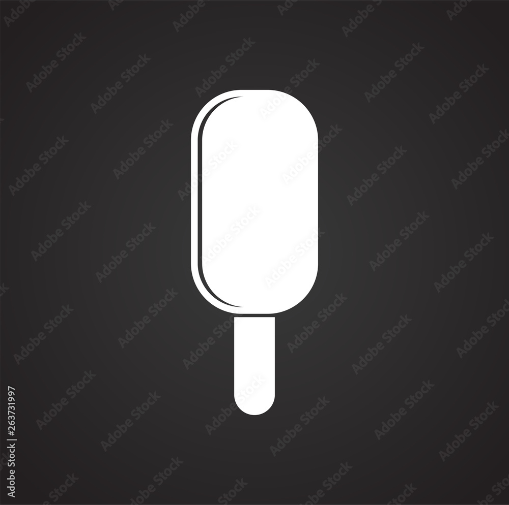 Ice cream icon on background for graphic and web design. Simple vector sign. Internet concept symbol for website button or mobile app. Ice cream icon on background for graphic and web design. Simple vector sign. Internet concept symbol for website button or mobile app.