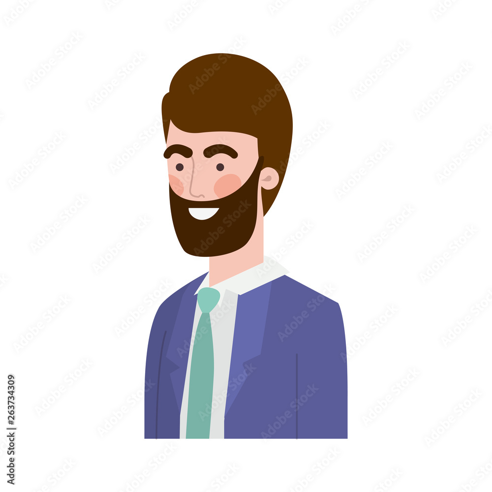 young man avatar character young man avatar character