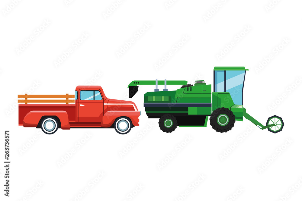 truck and tractor