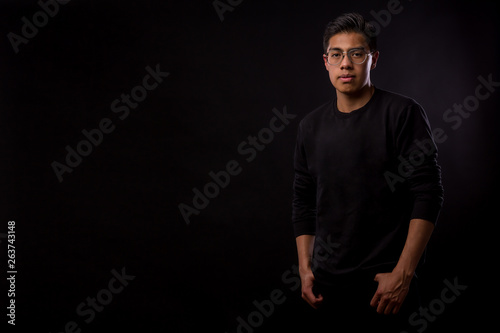 portrait of young  mexican man © Teran