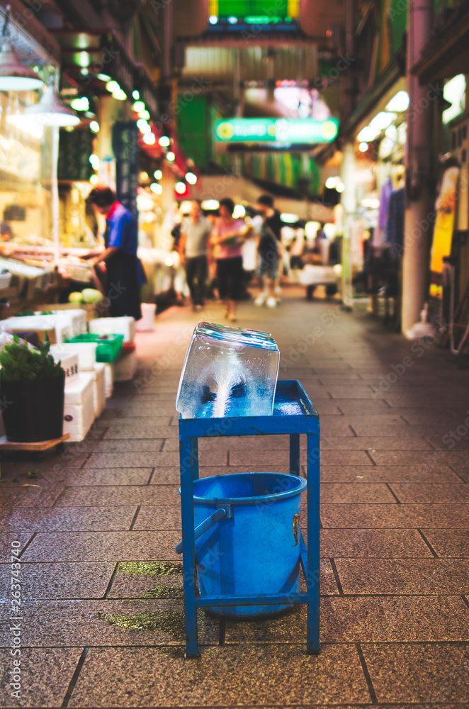 Obraz premium Homemade aircon. Ecological