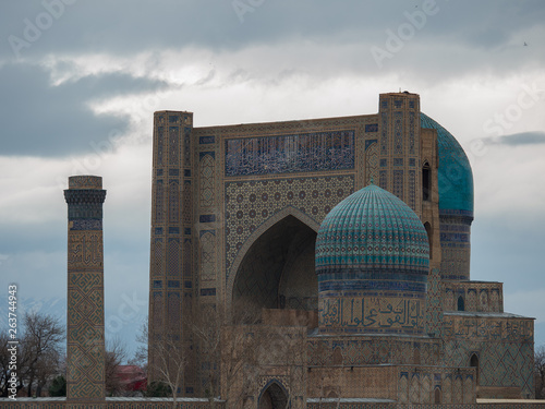 Mosque of samarkand in Uzbekistan. photo